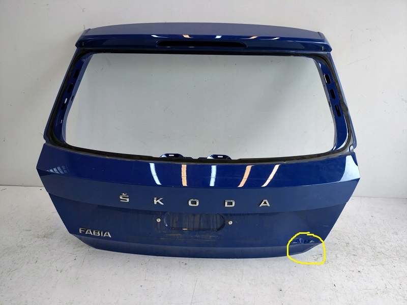 фото №1, Skoda fabia iii lift кришка багажника задня