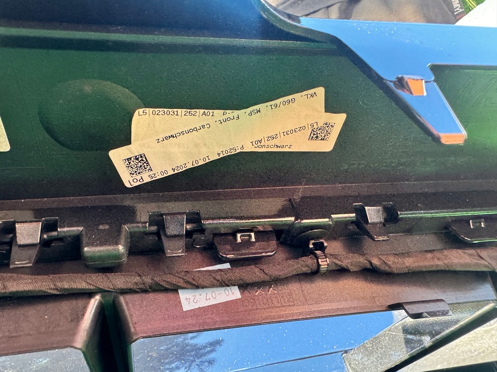 фото №9, Bmw 5 g60 бампер m набор перед задняя kompet 416