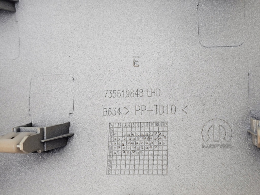 фото №10, Молдинг dekor консолі решітка обдув впуск fiat 500 735619848