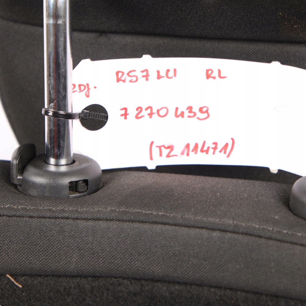 фото №12, Mini cabrio r57 заднее сиденье спинка левый задняя материал