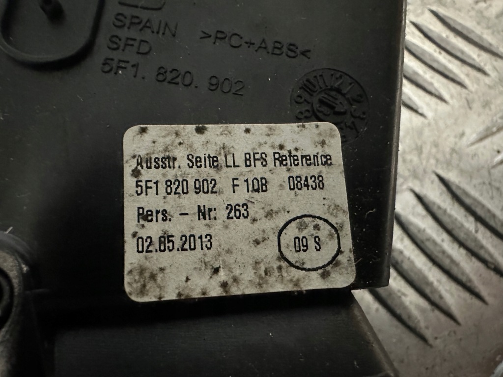 фото №4, Seat leon iii решётка обдув правая 5f1820902f