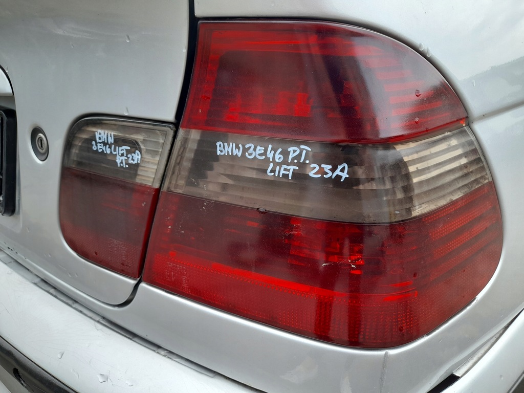 фото №5, Bmw 3 e46 lift лампа правый задняя правая задняя крыло