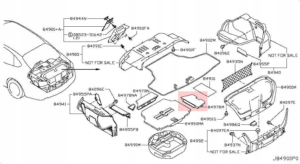 фото №4, Защита заглушка багажника infiniti q70 2.2d lift