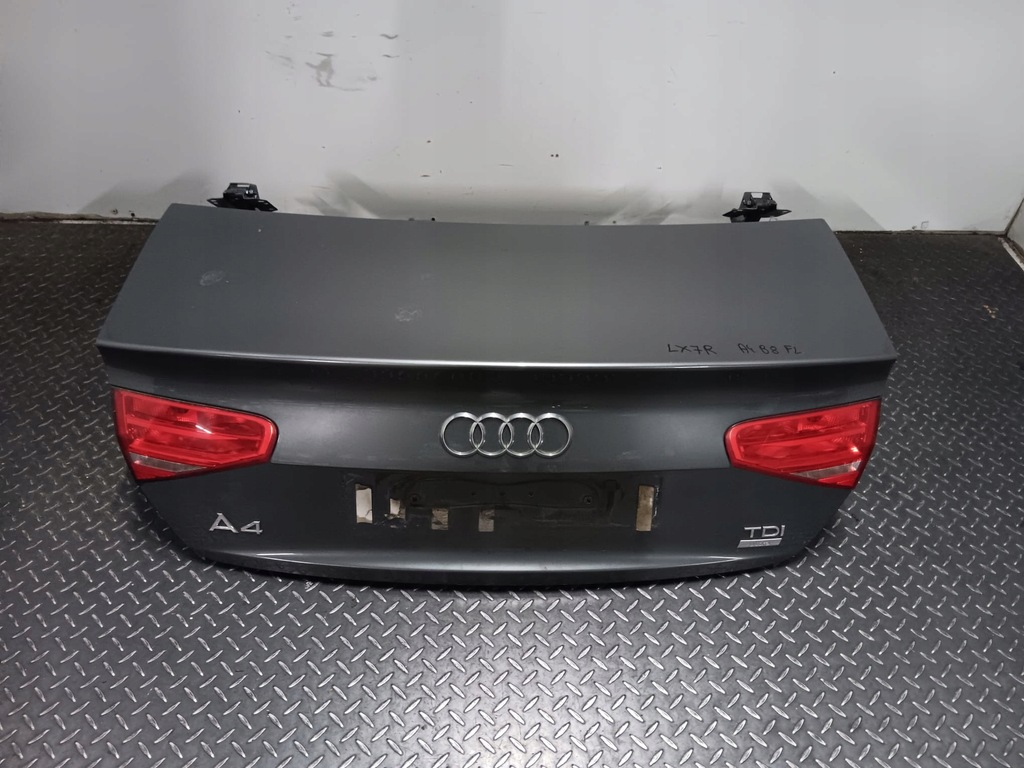 фото №1, Кришка багажника багажника audi a4 b8 lift sedan lx7r
