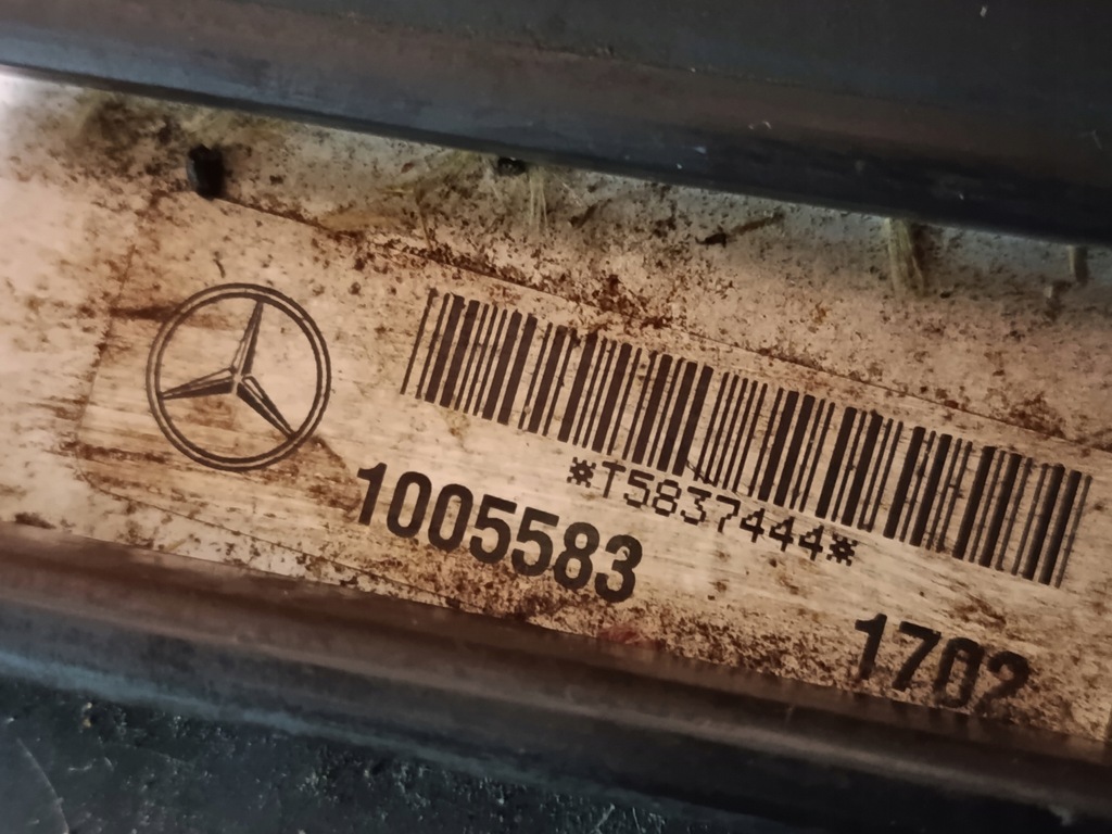 фото №8, Комплект радіатор mercedes ml w163 cdi a1635000293 1005583 a1635001004