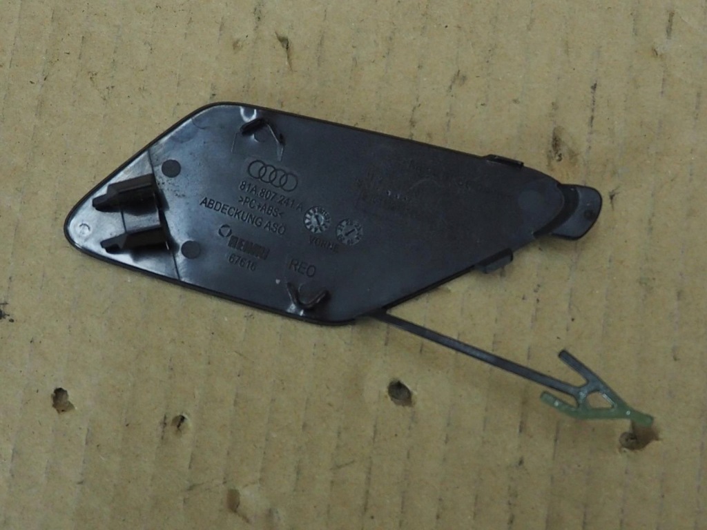 фото №9, Audi q2 lift заглушка бампера фаркоп перед