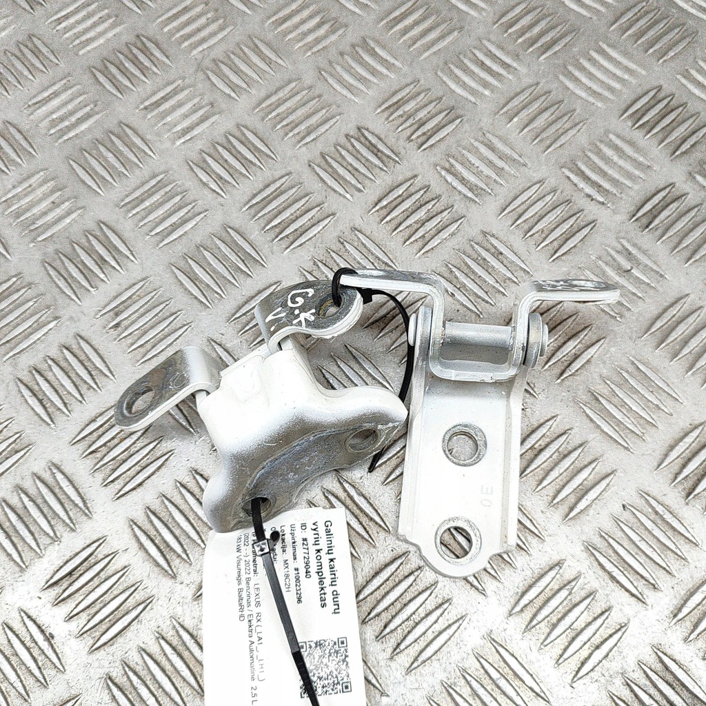 фото №1, Lexus rx 450h 2023 левая сторона петли дверь задних / комплект