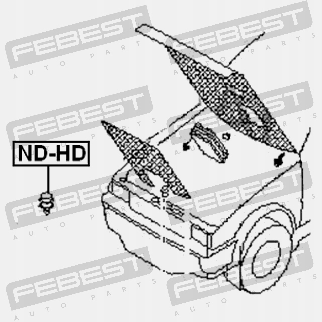 фото №14, Отбойник капот nissan patrol gr v 4.2