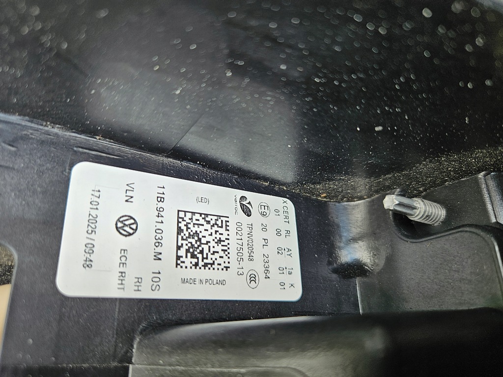 фото №15, Vw id.4 id4 id.5 iq light full led лампа левая i правая om eu