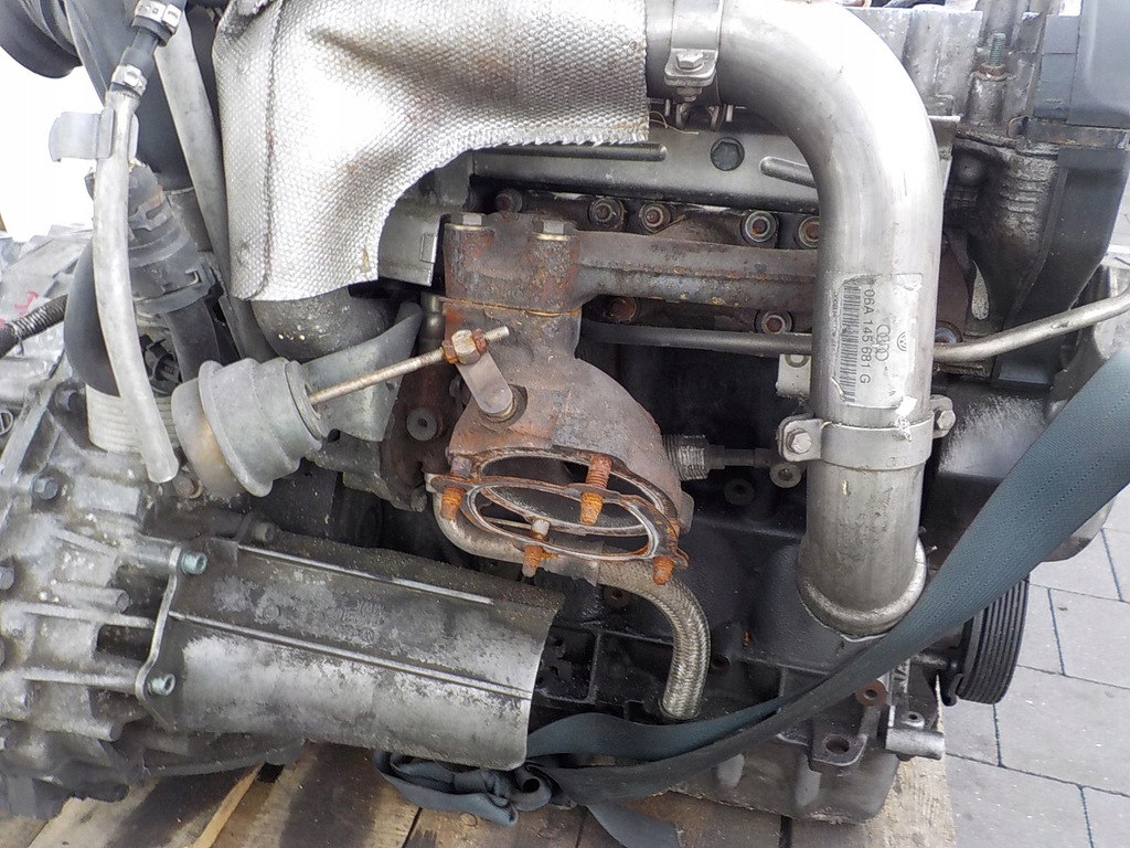 фото №9, Octavia i audi a3 8l 03r 1.8 turbo 150km двигатель aum kompletny автоматическая коробка передач