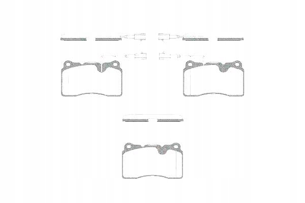 фото №1, Lpr гальмівні колодки гальмівні alfa romeo 147 3.2 gta 937