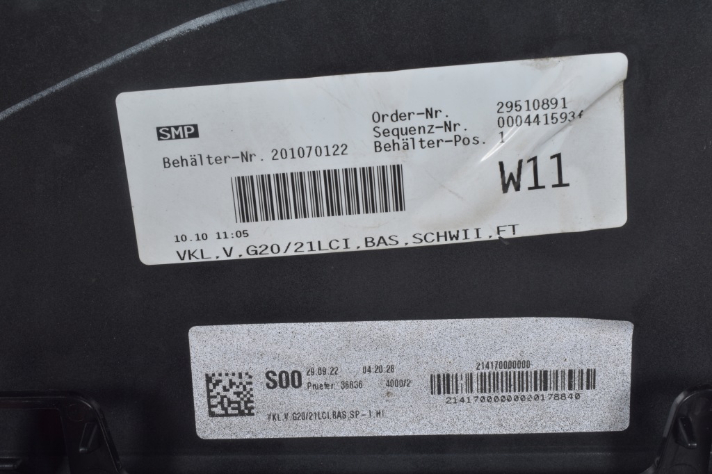 фото №10, Бампер bmw 3 g20 g21 lci lift 668 6 pdc