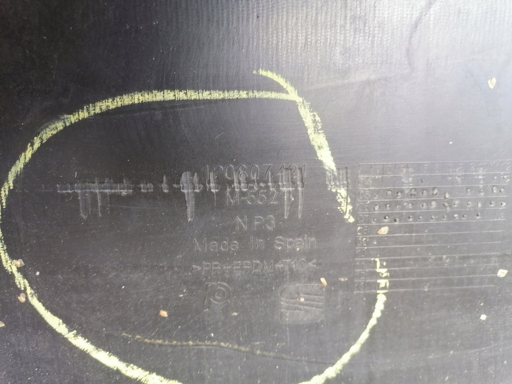 фото №8, Бампер задняя seat leon ii lift pdc 09-12 1p0807421d