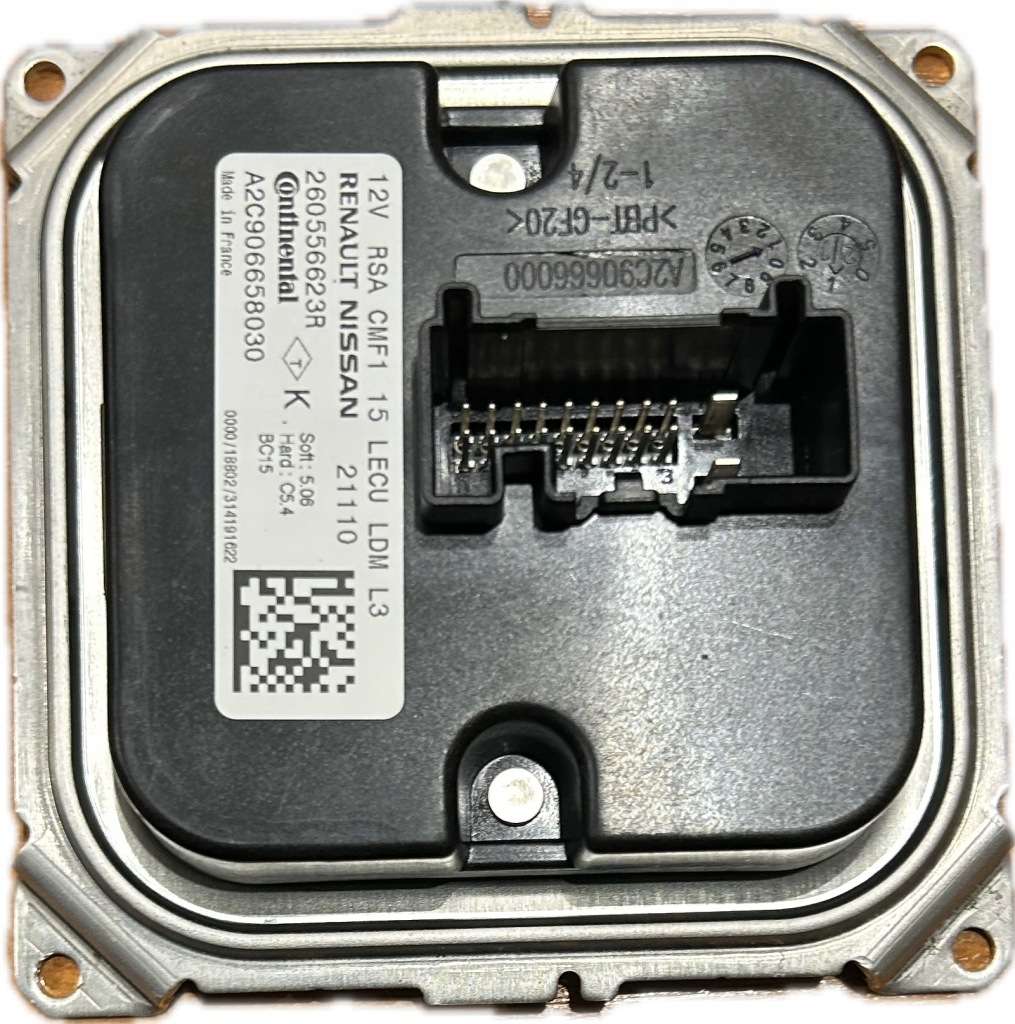 фото №1, Преобразователь модуль led continental renault nissan 260556623r