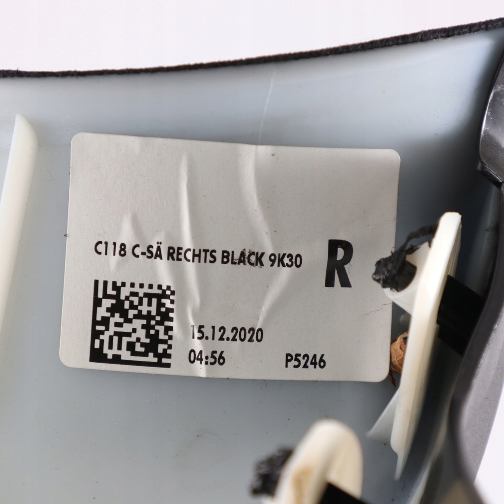 фото №12, Mercedes c118 защита стойка c правая верхний накладка стойка a1186900700