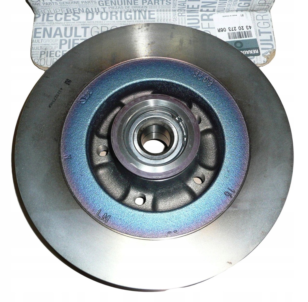 фото №1, Диск тормозная renault espace v задняя 432027306r оригинал