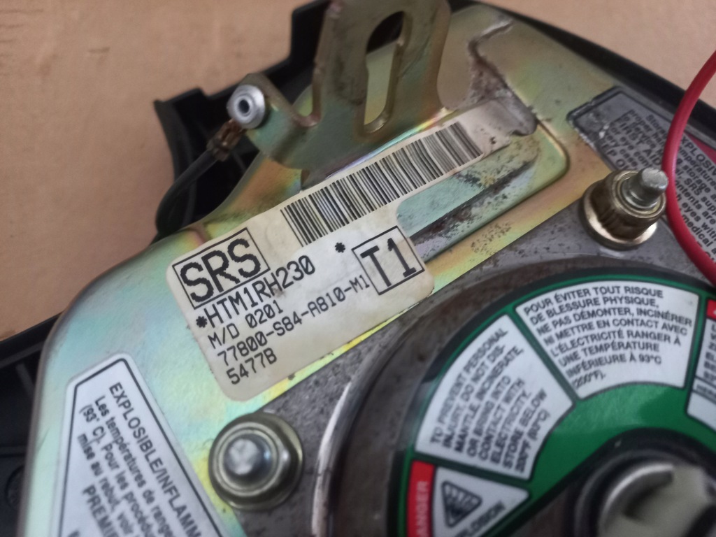 фото №4, Honda odyssey 99-04 подушка водителя usa