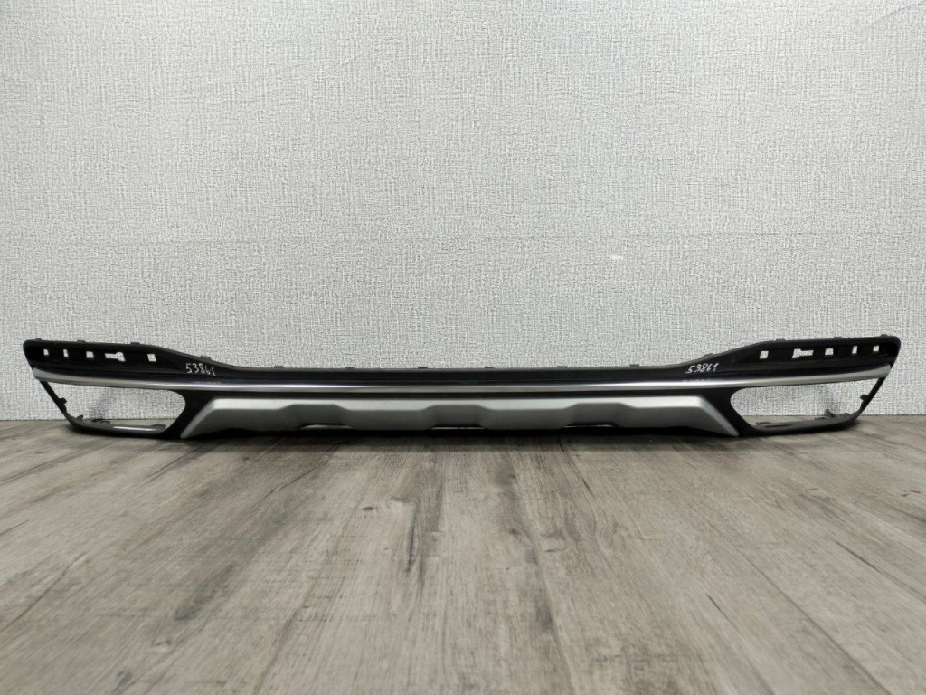 фото №1, Audi a4 b9 allroad lift 2020- спойлер дифузор задня 8w9807521f