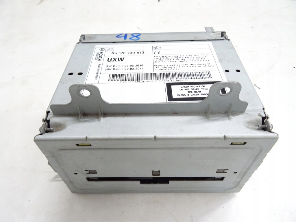 фото №1, Opel insignia a радіо радіопрогравач