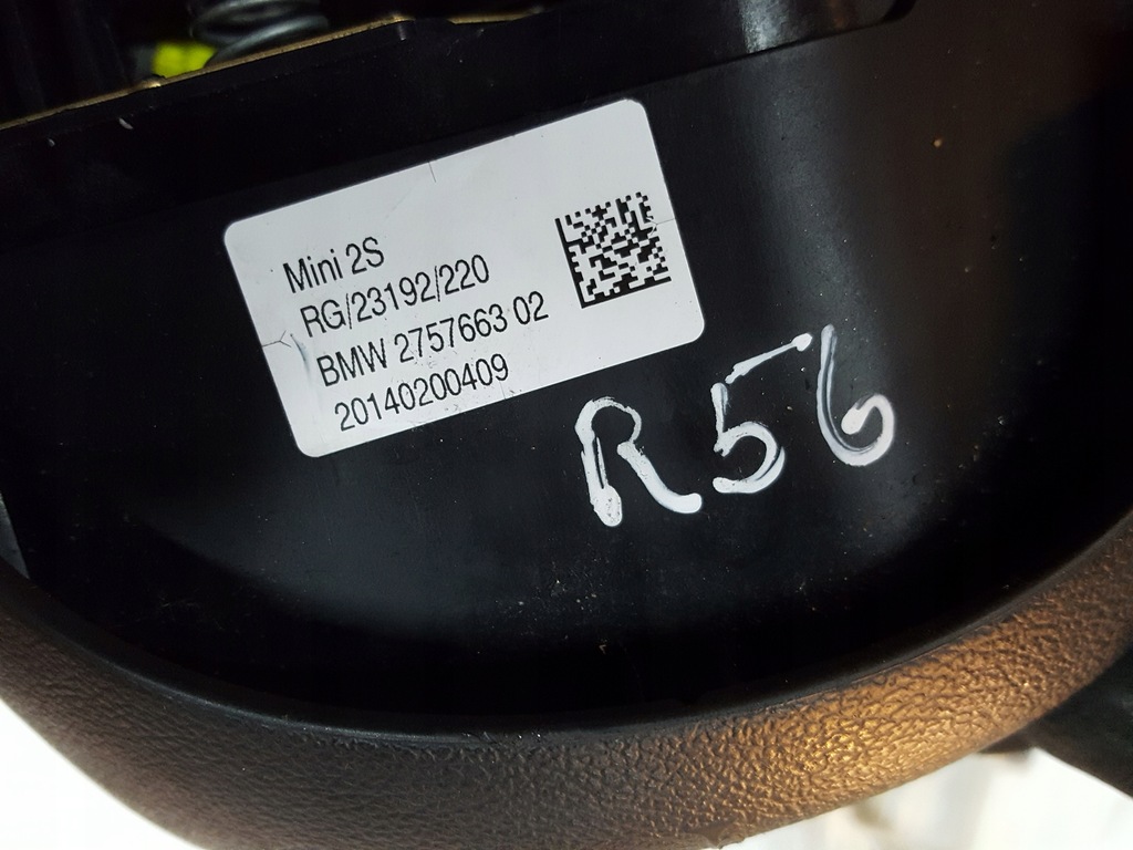 фото №4, Mini cooper r56 r55 lift подушка подушка безопасности водителя