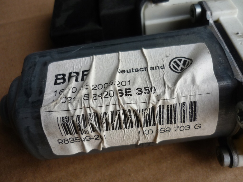 фото №7, Моторчик стекло левый задняя seat leon ii 1k0959703g