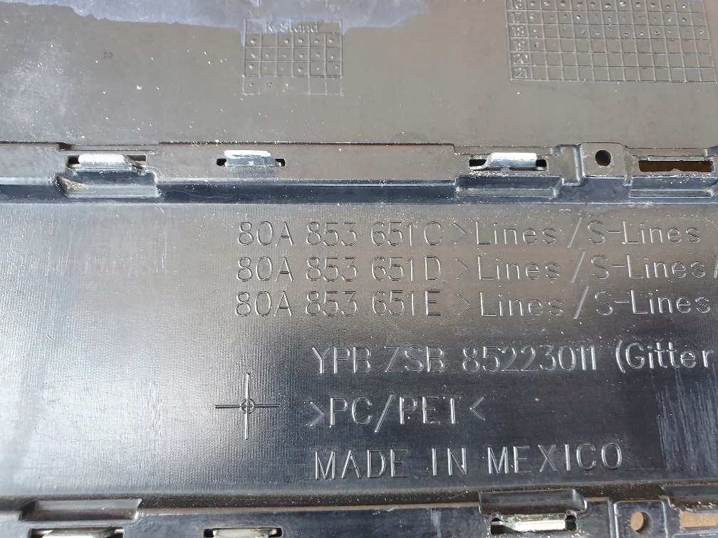 фото №4, Audi q5 80a s-line решітка радіатора решітка радіатора хром