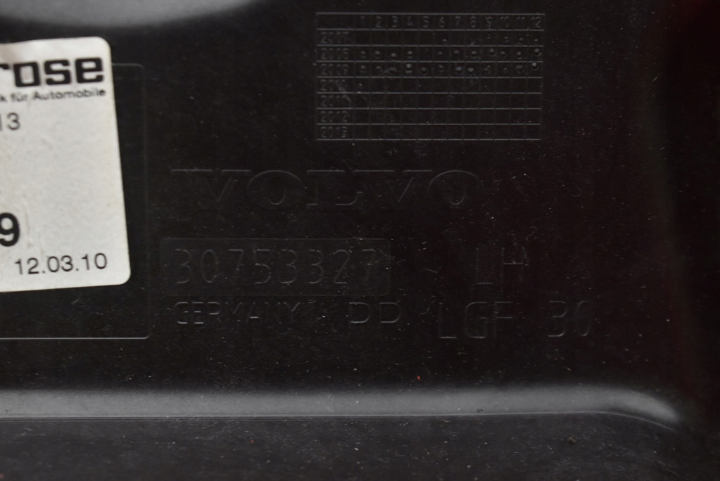 фото №5, Підйомник скло лівий перед eu 30753327 volvo xc60 1 i 08-13