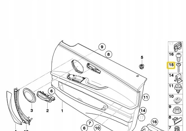Купить Болт wkrętna samowiercąca bmw cross head 5.1x18mm