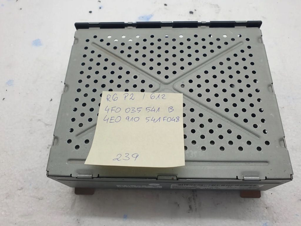 фото №2, Модуль тюнер радіо audi a6 s6 c6 4f0035541b