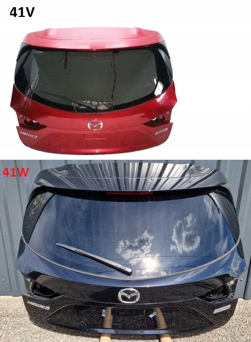 фото №1, Крышка багажника задняя mazda 3 bm 41v 41w 42s