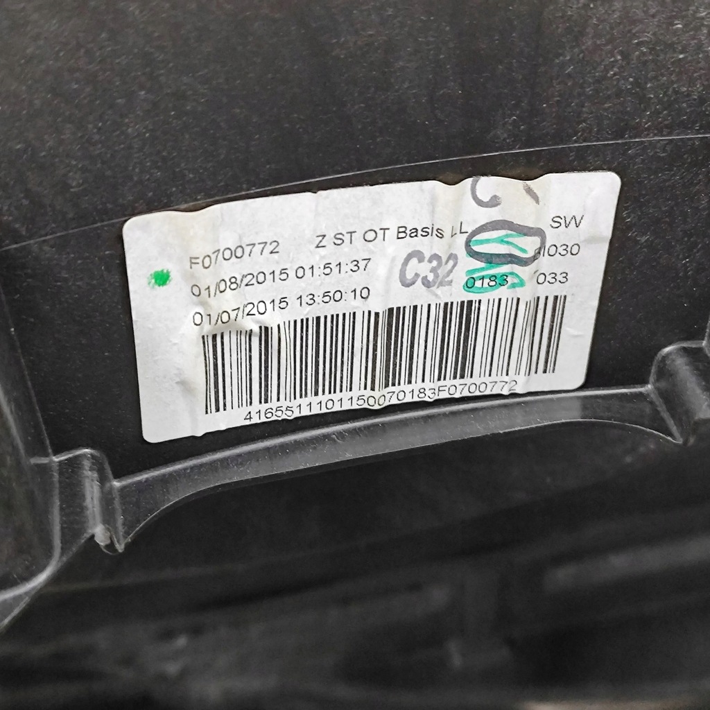 фото №9, Porsche macan 95b 2015 панель приладів приладова