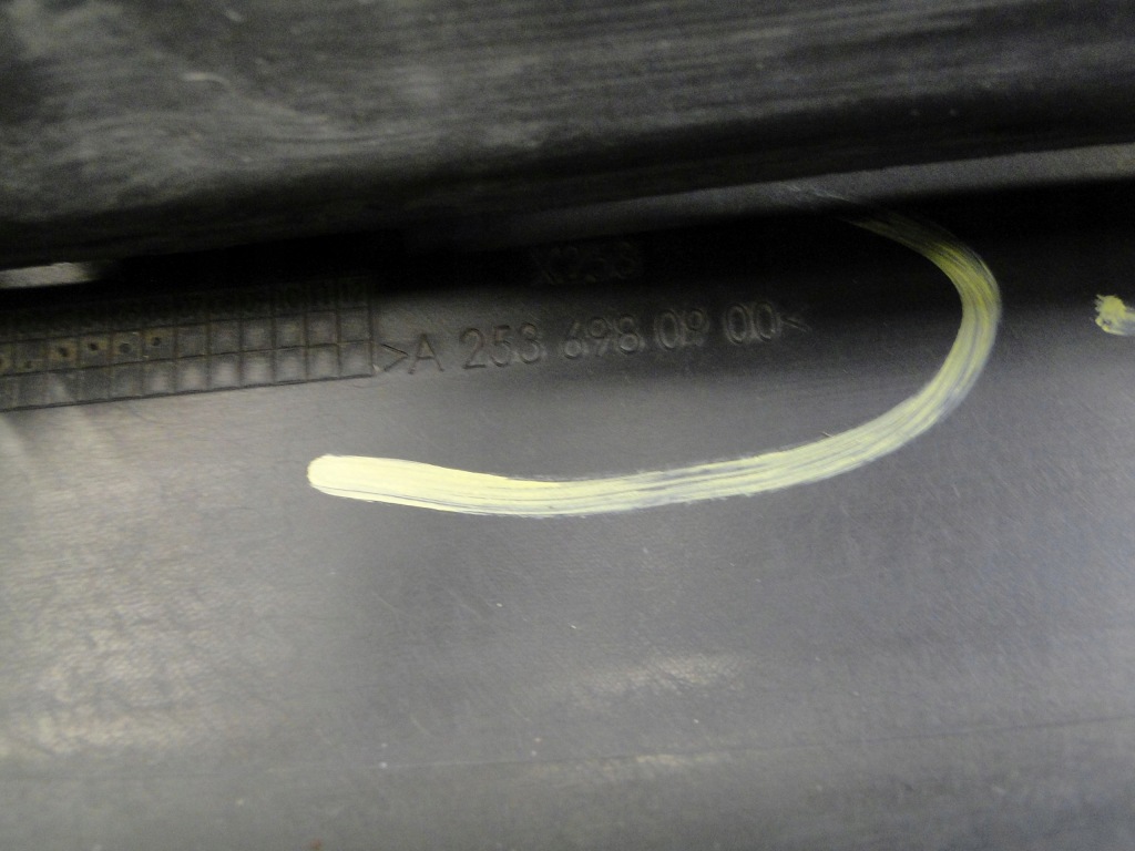 фото №13, Mercedes молдинг порог накладка na порог порог левая glc 253 x253 c253