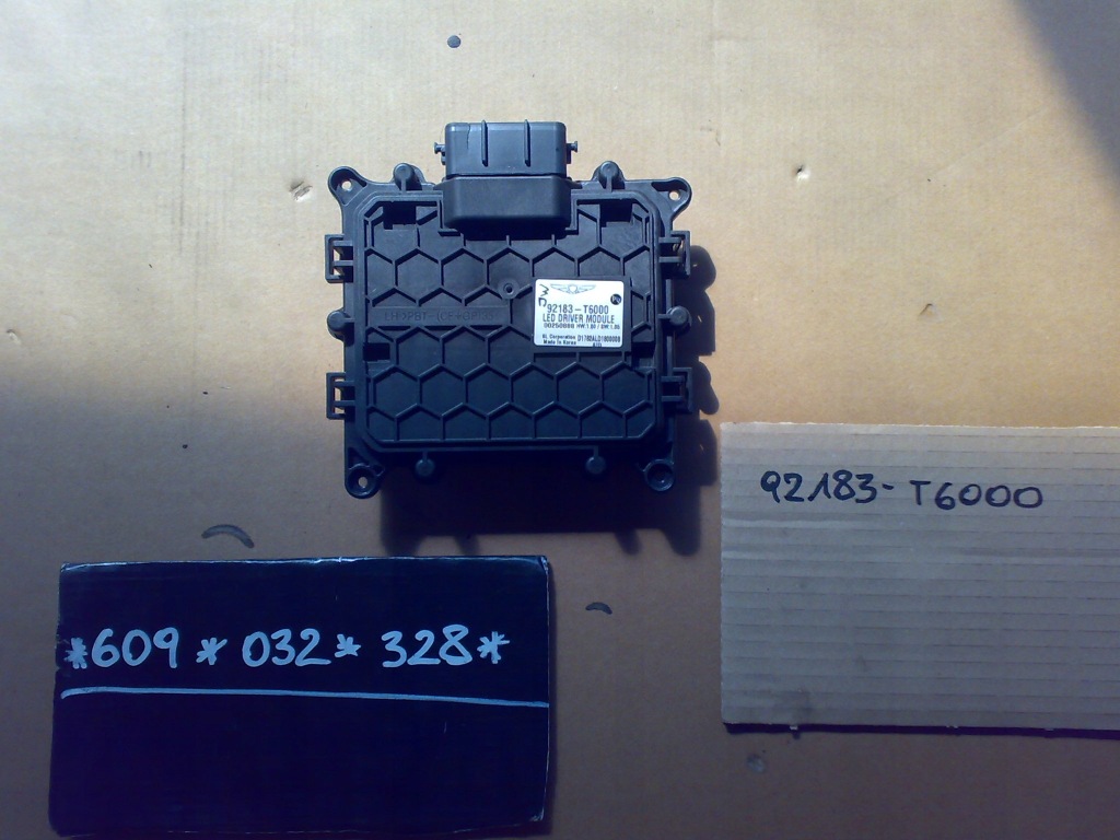 фото №1, Genesis gv66 gv80 2021 - модуль led лампы преобразователь блок управления