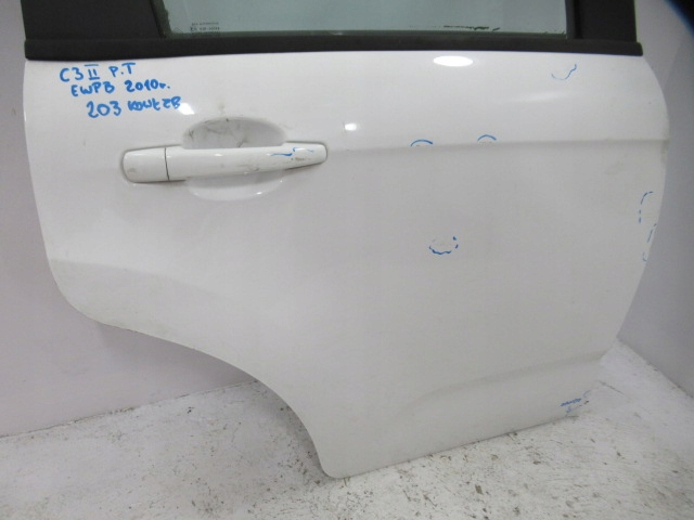фото №2, Citroen c3 ii дверь правое задние ewpb
