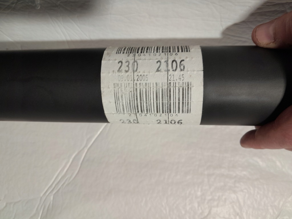 Mercedes sl500 r230 wał привідний 2304102106 Недорого