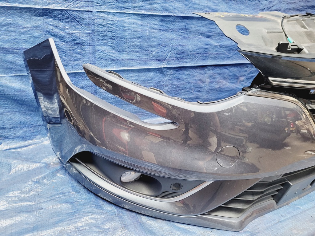 фото №12, Kompletny перед megane iv 1.2tce tekpn капот бампер pas радіатор крила