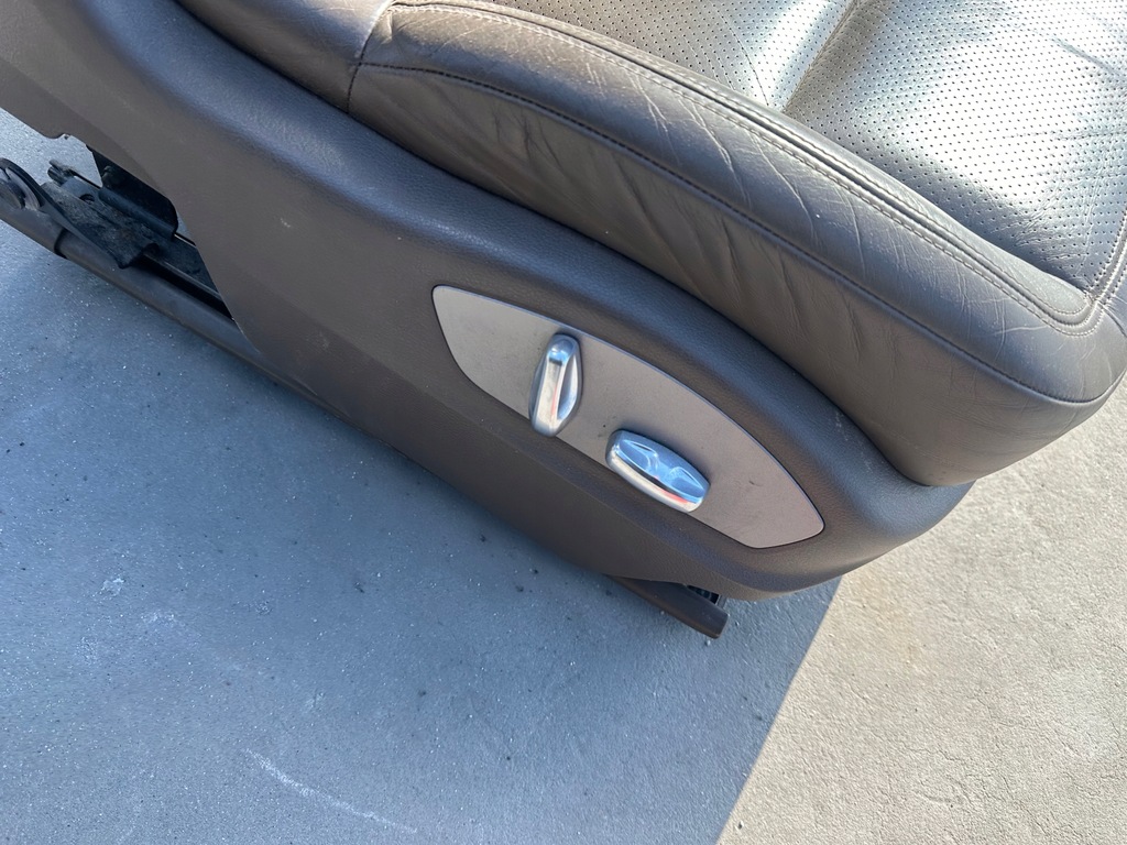 фото №13, Сидіння сидіння шкіра porsche cayenne 7p коричневий lubelskie