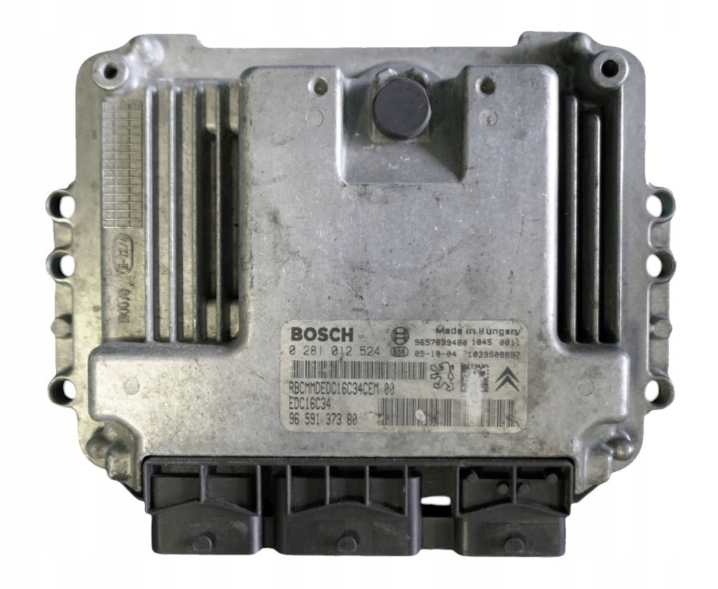 фото №1, Бортовой компьютер двигателя citroen c3 pluriel 0281012524 nr104