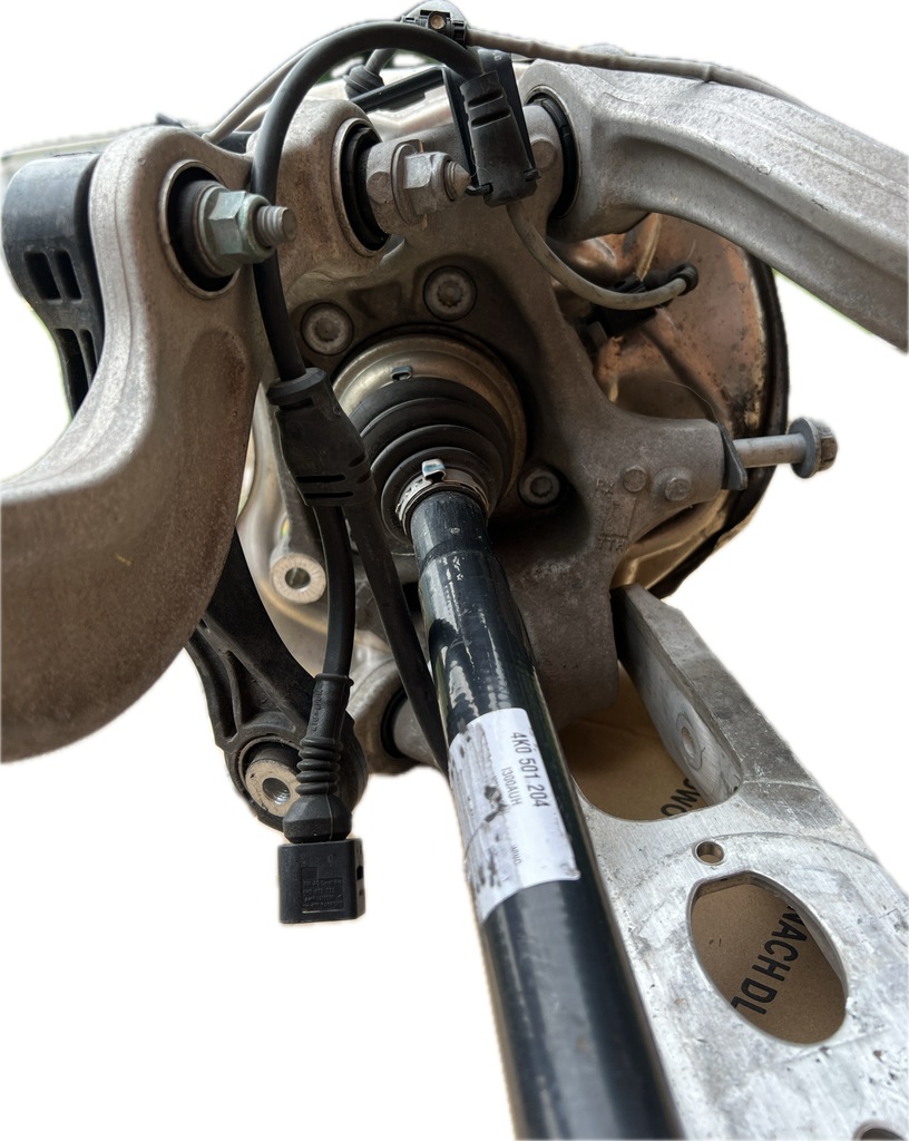 фото №4, Audi q5 a6 s6 a7 c7 c8 задняя правая ступица поворотный кулак с рычагами 4k0505432c