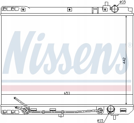 фото №2, Радиатор wody nissens 66671