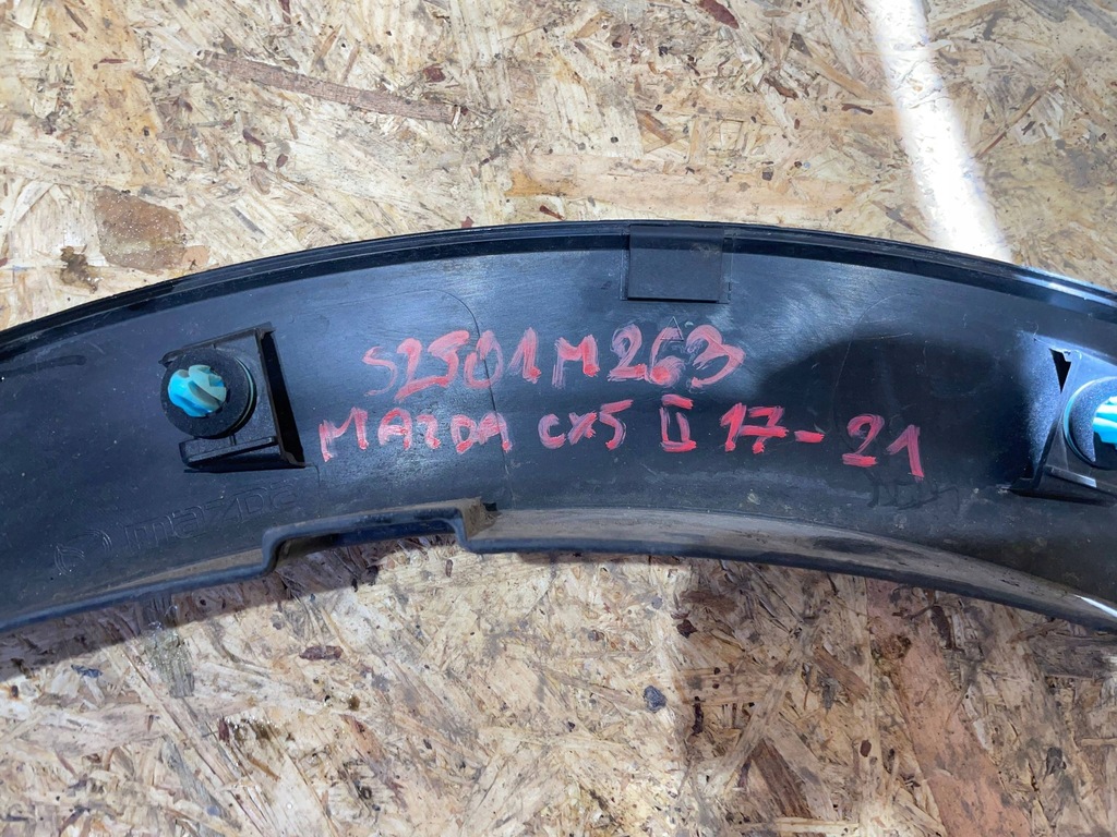 фото №12, Mazda cx5 cx-5 ii 2 kf 17-22 молдинг накладка na крыло левый перед передняя