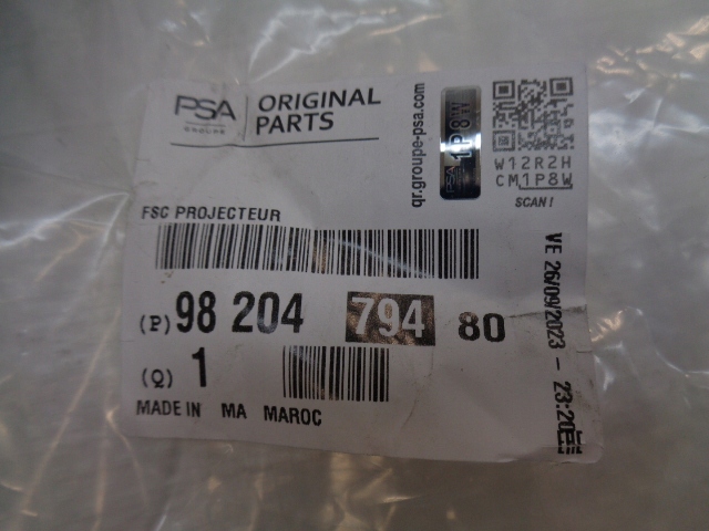 фото №13, Berlingo iv partner combo e електропроводка протитуманних фар бампера передній