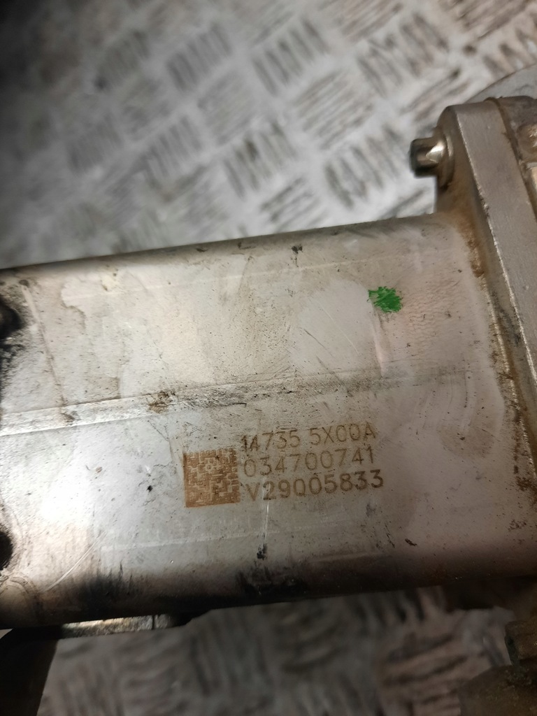 фото №7, Радиатор выхлопных газов egr nissan navara d40 pathfinder r51 2.5 dci 147355x00a