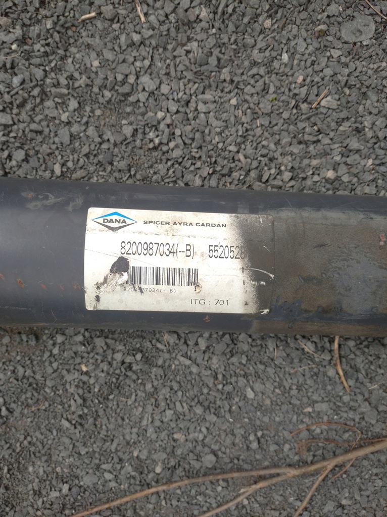 фото №6, Wał приводной 8200987034 master 250 cm