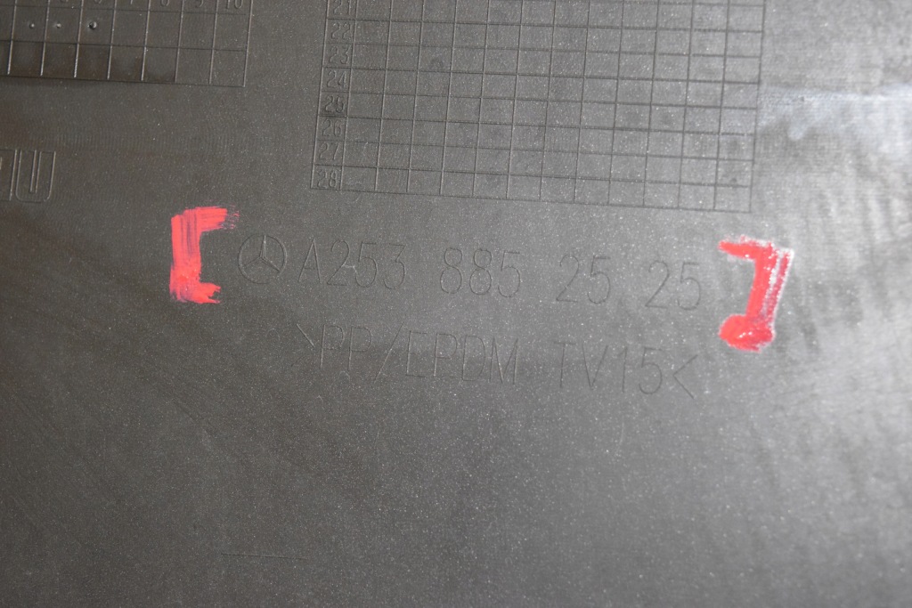 Mercedes glc 253 купе amg бампер задні satyna Ціна