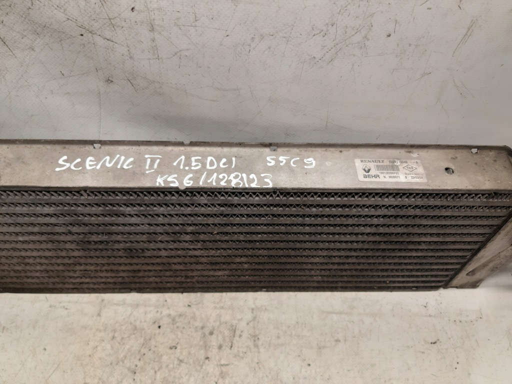 фото №4, Интеркулер renault scenic ii 1.5dci