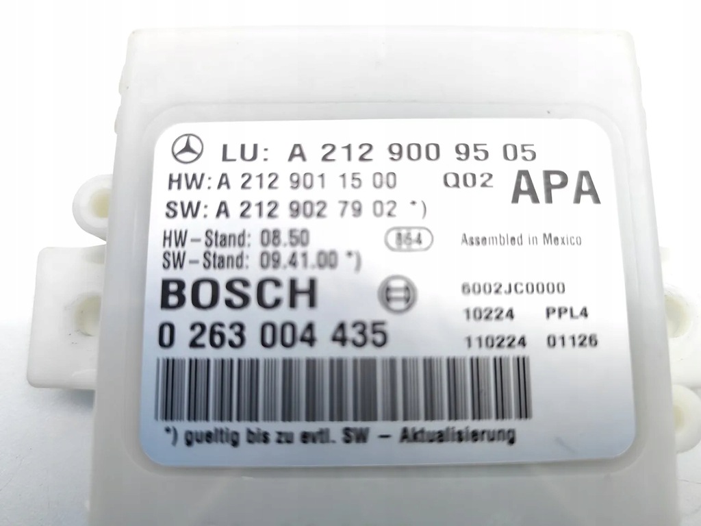 фото №7, Mercedes-benz e-class блок керування / модуль паркування pdc e 220 cdi / bluetec