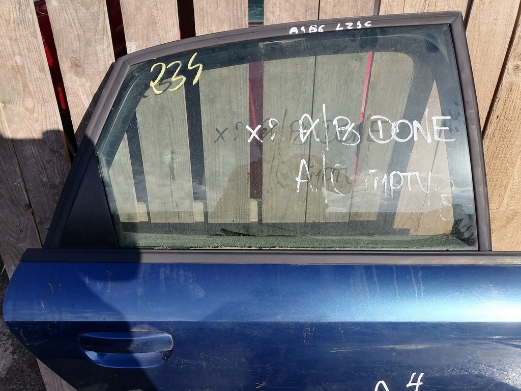 фото №8, Дверь правый задняя audi a4 b6 sedan lz5c