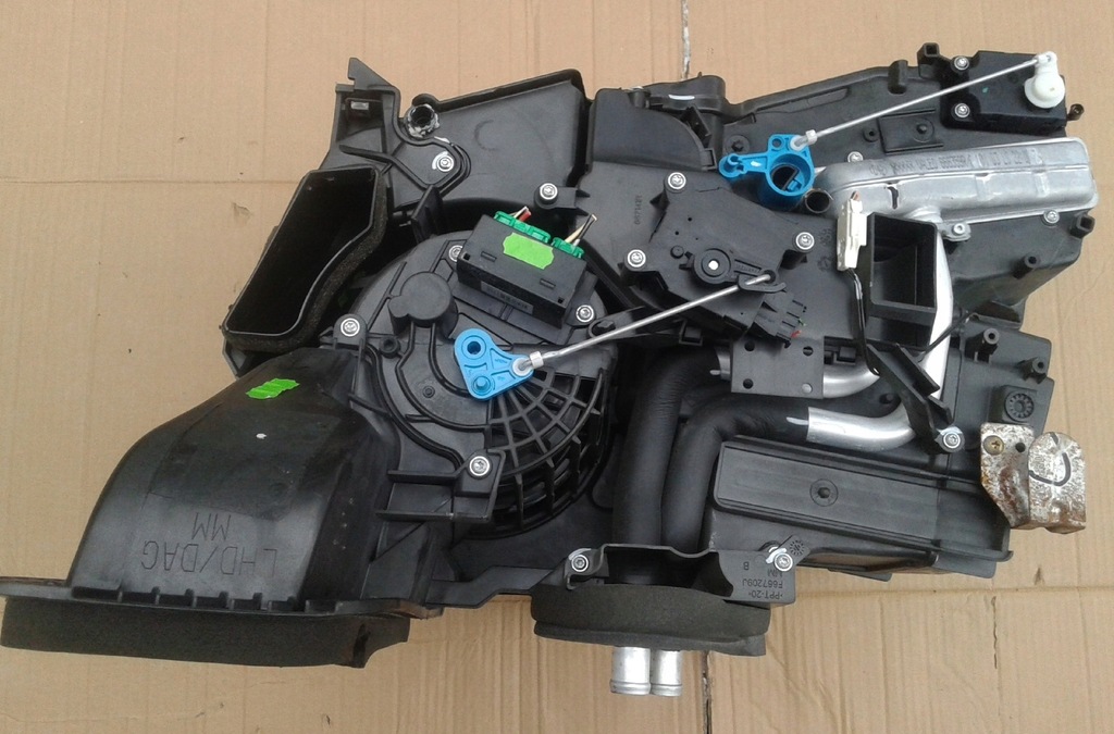 фото №7, Отопитель корпус воздуходувка вентилятор комплект nissan micra iii k12 03-10