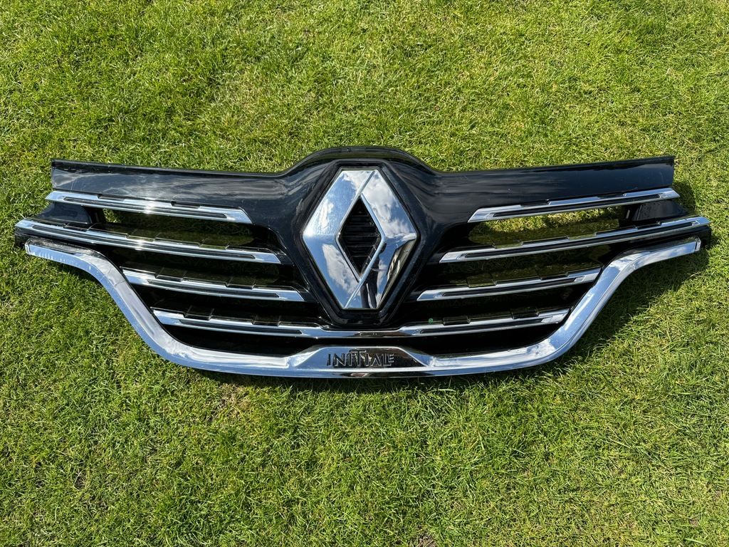 фото №13, Renault koleos initiale 2 ii 17- решітка радіатора хром решітка радіатора бампера передня перед